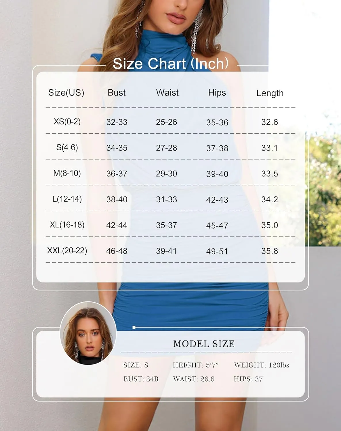 Annebouti 2025 Women's Summer Spring Ruched Wedding Guest Dresses Sleeveless Mock Neck Mini Cocktail Party Dress