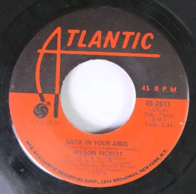 Wilson Pickett 45 RPM Back In Your Arms / Mini-Skirt Minnie