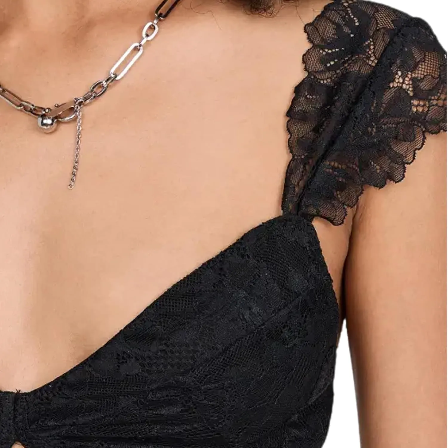 Women Sleeveless Maxi Dress Backless Bodycon Floral Printed Spaghetti Strap Long Dress Summer Lace Cutout Dress
