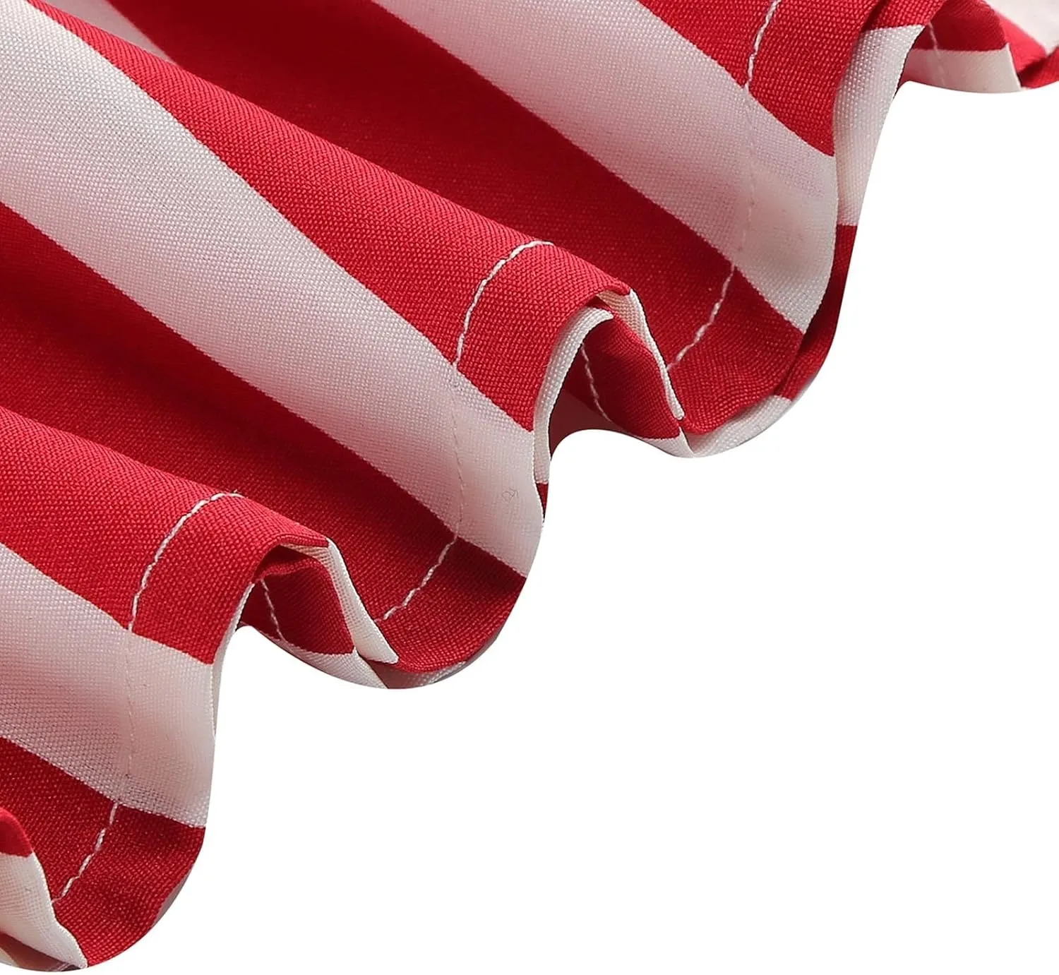 Women's Striped A-Line Midi Skirts High Waist Belted Vintage Style Skater Skirt Retro Summer Casual Swing Skirt